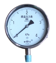 膜盒壓力表YE-100、YE-150